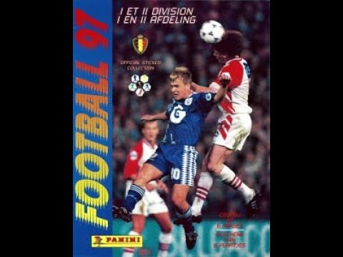 STICKERS PANINI BELGIUM CHAMPIONSHIP 1997 STANDARD CL
