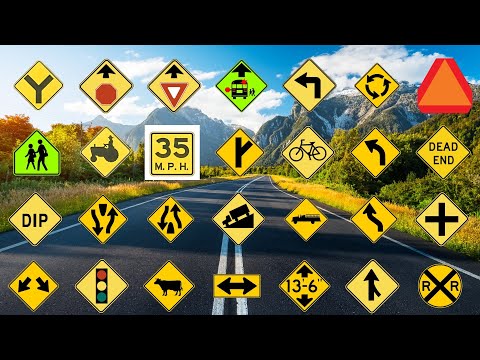 Essential New York Road Signs (Part 1/2) | Must-Know Traffic Signs for Drivers