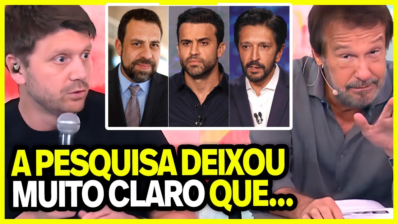 PÂNICO REAGE A PESQUISA ELEITORAL PARA PREFEITURA DE SÃO PAULO