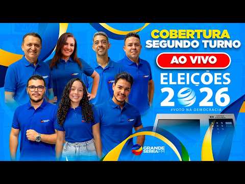 COBERTURA 2º TURNO ELEIÇÕES 2026 25/10/2026