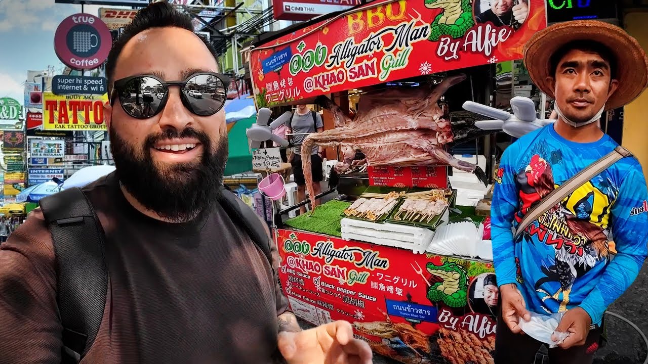 Join a traveler's culinary exploration of Khao San Road.