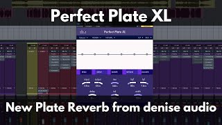 Video thumbnail for Perfect Plate XL | New Plate Reverb from denise audio | New King of Plate? by Green Light Sound