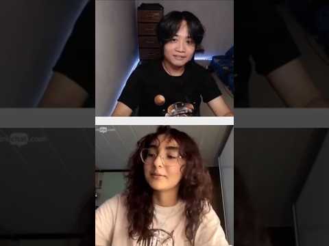 her name is HILAL, she is beautiful like the moonMasukanLatihan😍😍 #omegle #shorts