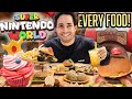 Nintendo World Food To Order Universal Hollywood Toadstool Cafe We Tried EVERY ITEM