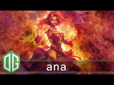 OG.Ana Lina Gameplay - Ranked Match - OG Dota 2.