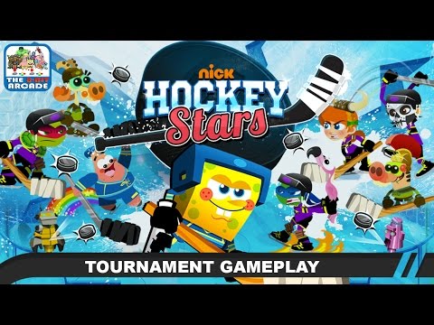 Nick Hockey Stars - Your Favorite Nick Stars Put On The Ice Skates (Tournament Gameplay) Video