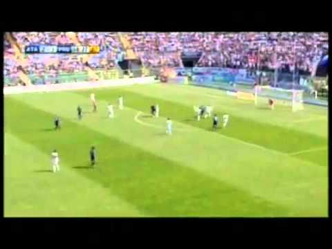 Atalanta  4 - 1 Portosummaga (Ledian Memushaj Goal)