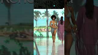 Miami Swim Week Models walk for Kene Kaya