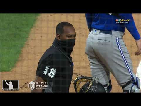 Ejection 65 - Umpire Ramon De Jesus Ejects PHI Hitting Coach Joe Dillon After Strike Three Call