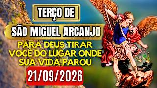 Terço Poderoso de São Miguel SEGUNDA 21/09/2026 PROTEÇÃO NO COMBATE - Vamos Rezar o Terço