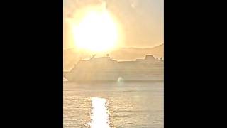 M/S Viking Saturn arriving to Ajaccio #cruiseship #vikingcruises #ajaccio #corsica