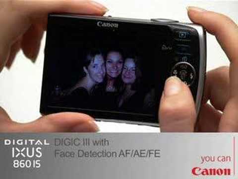 Canon Digital IXUS 860 IS (Silver) 8.0 Megapixel