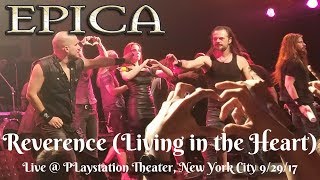 Epica - Reverence (Living in the Heart) LIVE Playstation Theater New York City 9/29/17