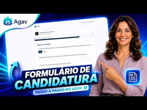 Thumbnail do vídeo Formulário de Candidatura no YouTube