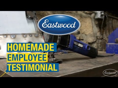 Homemade Employee Testimonial - Electric Throatless Metal Shears - Great Way to Cut Sheet Metal