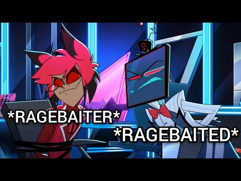 Alastor being a professional ragebaiter for almost 2 minutes Hazbin Hotel season 2