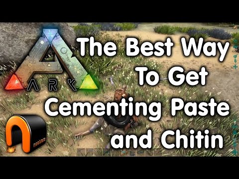 Ark Cementing Paste Locations Steam Community :: Video :: Ark - The Best Way To Get Cementing Paste &  Chitin