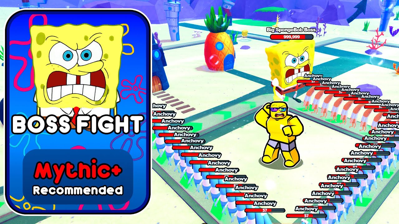 SpongeBob Tower Defense in Roblox
