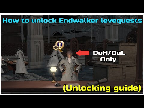 How to unlock levequests in ffxiv endwalker