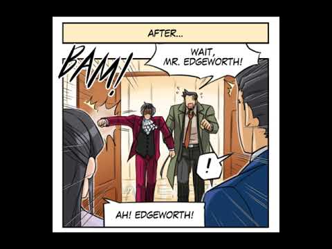 Ace Attorney Comic Dub - A bet [WrightWorth]