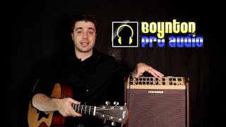 Video thumbnail for Fishman LoudBox Performer by BoyntonProAudio