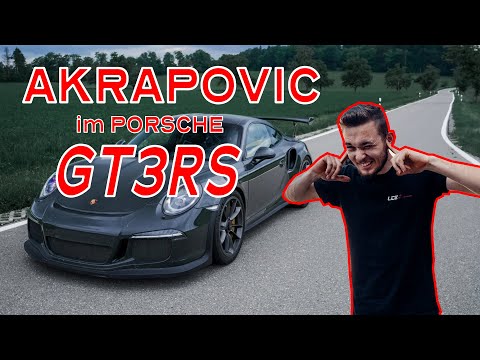 PORSCHE GT3RS - Akrapovic Abgasanlage - LCE Performance