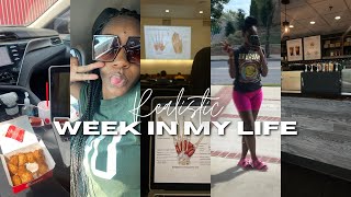 realistic week in my life | work, school,  practice + more￼