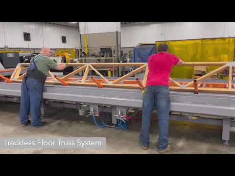 Trackless Floor Truss Systems Process