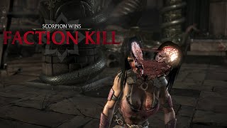 Mortal Kombat X - All Faction Kills