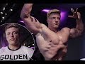 Classic Physique Athlet Urs Kalecinski (21) - Push Training 11 weeks out