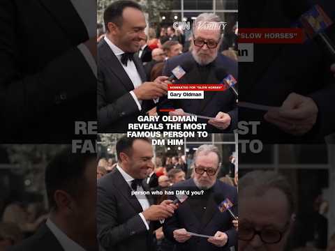 Who is the most famous person to DM Gary Oldman?