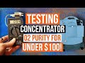 Oxygen (O2) Concentrator Testing - for under $100!