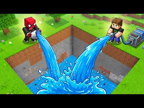 Kuyuyu En Hızlı Dolduran Kazanır - Minecraft