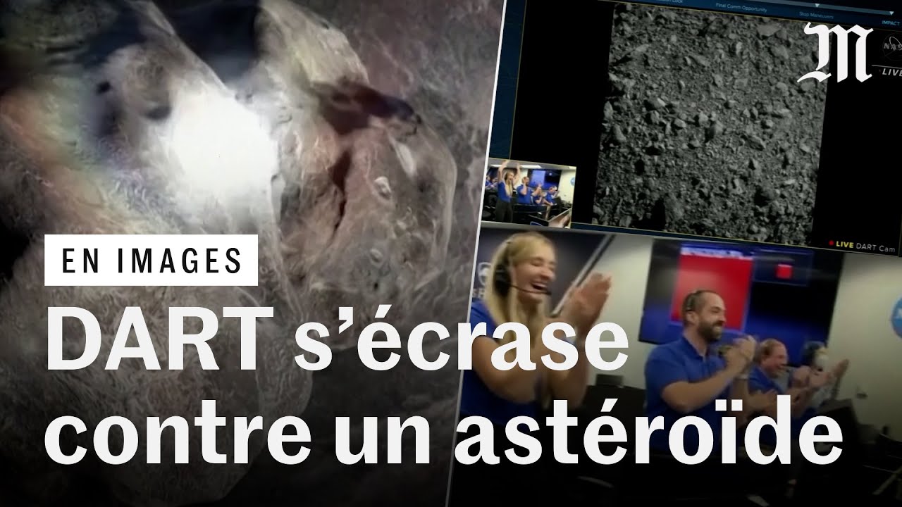 DART, la mission-suicide de la NASA, s’écrase avec succès contre l’astéroïde Dimorphos