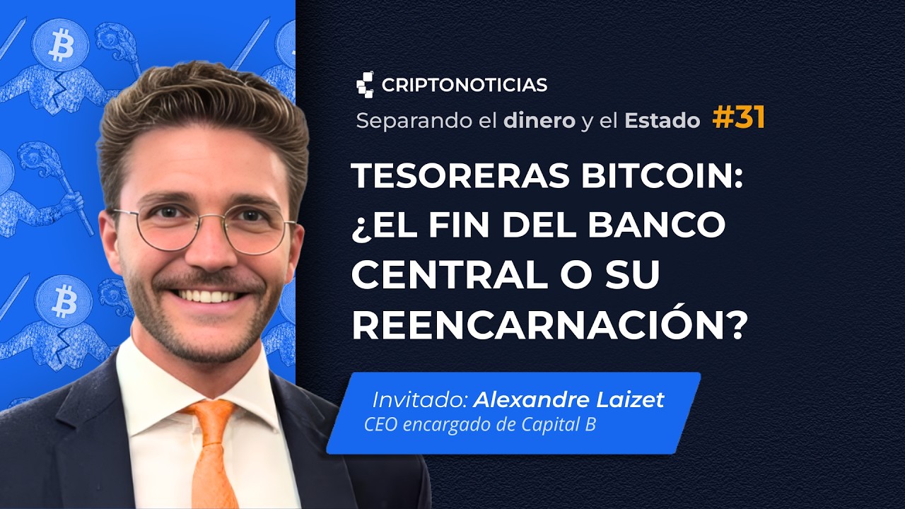 Invertir en libertad y el rol de Bitcoin, con Alexandre Laizet |Separando el dinero y el Estado|Ep31