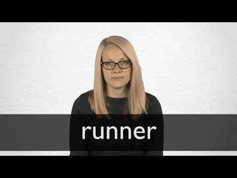 Hele tiden fordelagtige sektor Runner definition and meaning | Collins English Dictionary