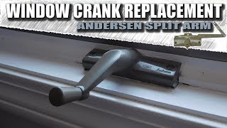 Andersen window crank replacement / Window crank repair