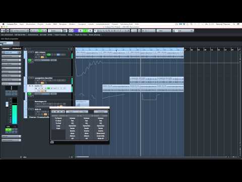 Cubase 8: 20.40 (Ausschnitt) Virgin Terrirory Automationsmodus