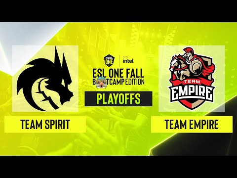 Dota2 - Team Spirit vs. Team Empire - Game 2 - ESL One Fall 2021 - Playoffs - LB Round 1