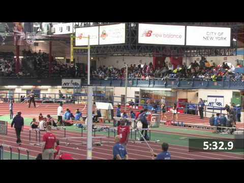 Girls Mile Race Walk Section 2 - New Balance Nationals Indoor 2013