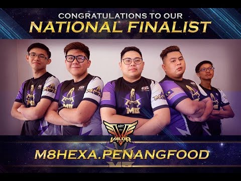 VLOG - Arena of Valor Cup#1 M8.HEXA PenangFood MALAYSIA NATIONAL CHAMPION