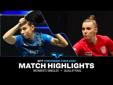 Lea Rakovacs vs Valenntina Roncallo | WS Qual | WTT Contender Tunis 2023