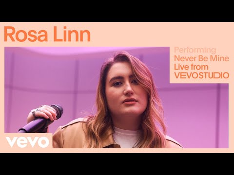 Rosa Linn - Never Be Mine (Live Performance) | Vevo