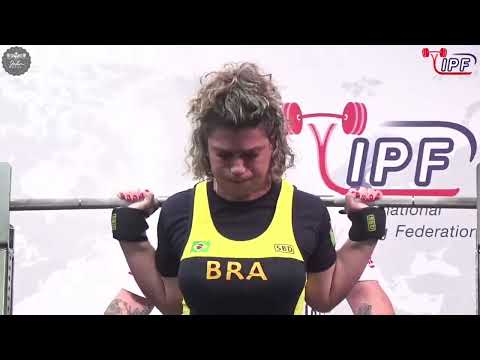 Ana Castellain - 4th Place 515kg Total - 69kg Class 2021 IPF World Women's Classic