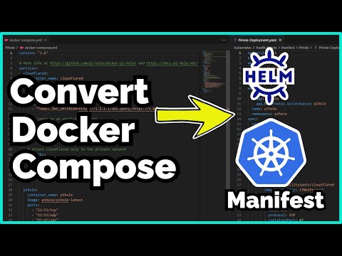 How To Migrate Docker Apps to Kubernetes Using Helm & Manifest Files. Portainer & WireGuard