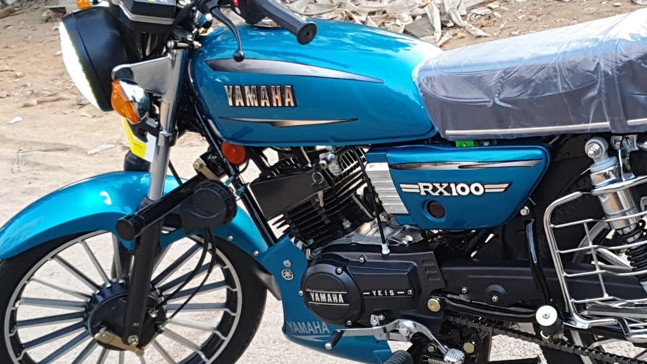 YAMAHA RX💯 METALLIC AQUA BLUE//LED HEAD LIGHT.