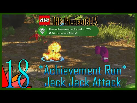 JACK JACK ATTACK *ACHIEVEMENTS* LEGO INCREDIBLES Ep 18 | Flyinnn Hawaiiannn