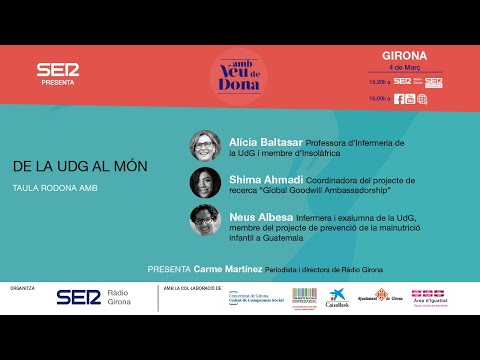 📣 AMB VEU DE DONA -  4 de Març 2021 - 16h | 4a jornada de la Setmana Amb veu de Dona a Ràdio Girona