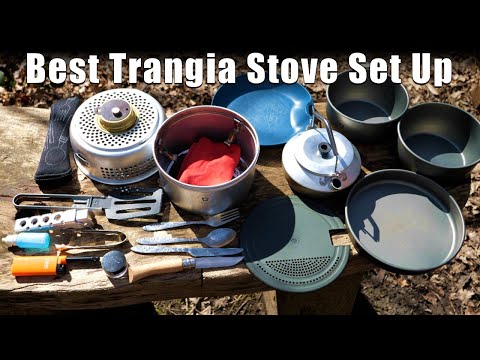 My custom Trangia Stove / Cook Set Up