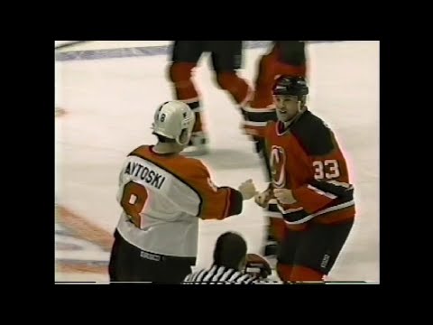 Devils - Flyers rough stuff 3/10/96